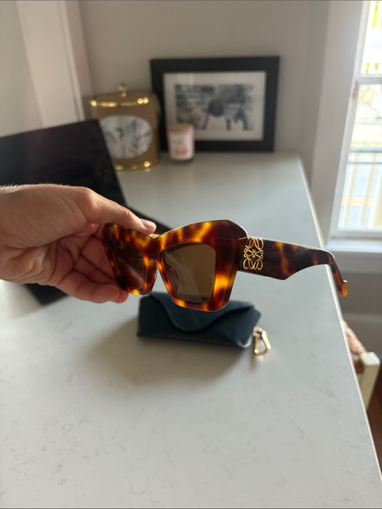 Accessories - Loewe Beveled Cateye sunglasses
